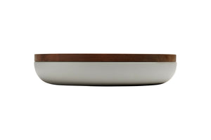 VVD pottery set - set with walnut lid 3 pieces